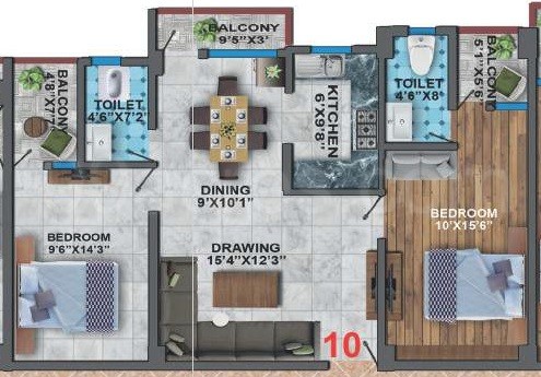 2bhk Flat for sell in 